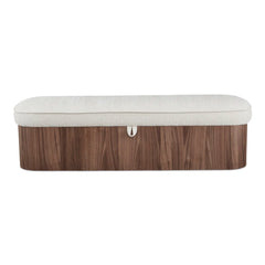 Himpy Modern Upholstered bench - Wooden Bazar