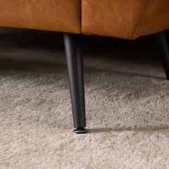 Savin Vegan Leather Storage Bench Storage Ottoman for King Size Bed - Wooden Bazar