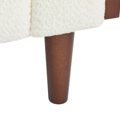 Nillen Fabric Upholstered 3-Seater Sofa - Wooden Bazar