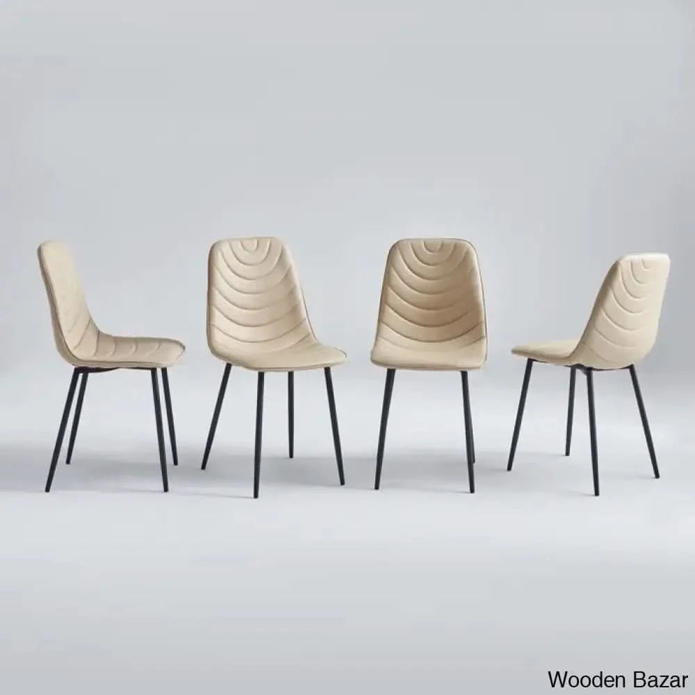 Aarush New 4 Seater Luxury Dining Table Set For Modern Living