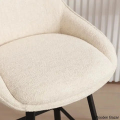 Absalomz Swivel 25.2āā Counter Stool - Wooden Bazar