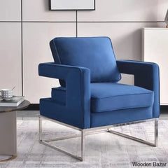 Arm Chair with Steel Leg -8