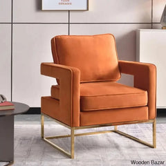 Arm Chair with Steel Leg