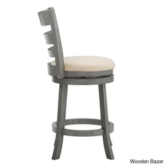 Adelynnc Swivel Upholstered Counter And Bar Stool