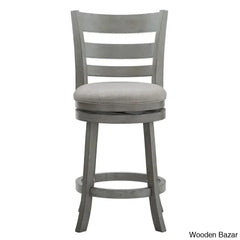 Adelynnc Swivel Upholstered Counter And Bar Stool