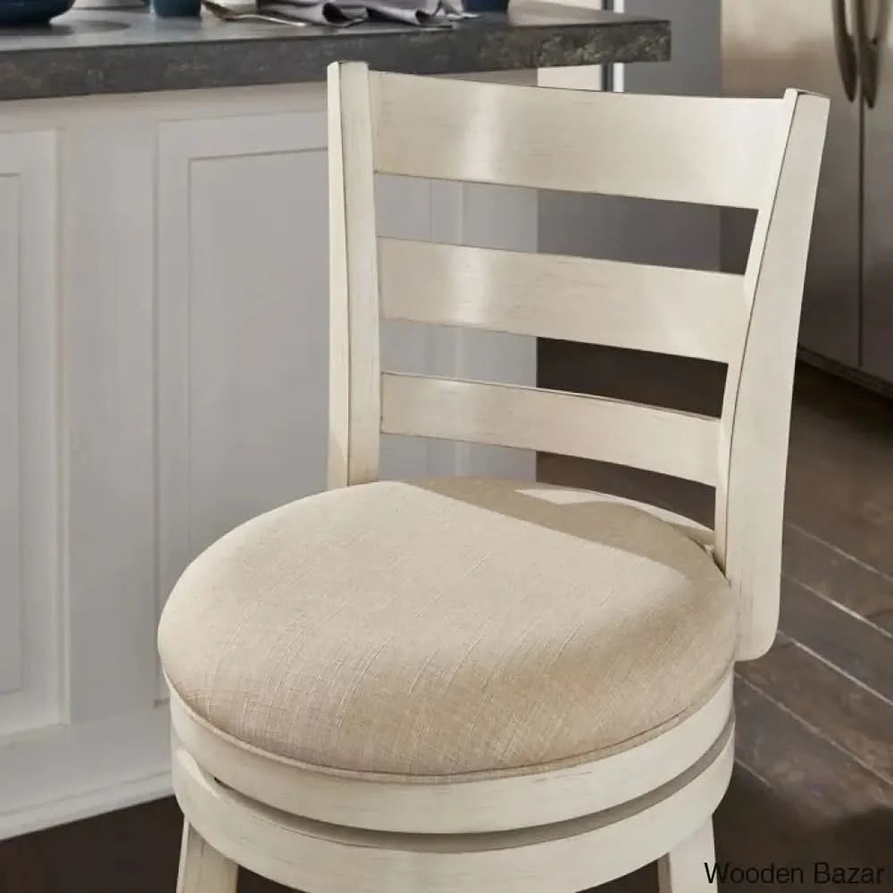 Adelynnc Swivel Upholstered Counter And Bar Stool