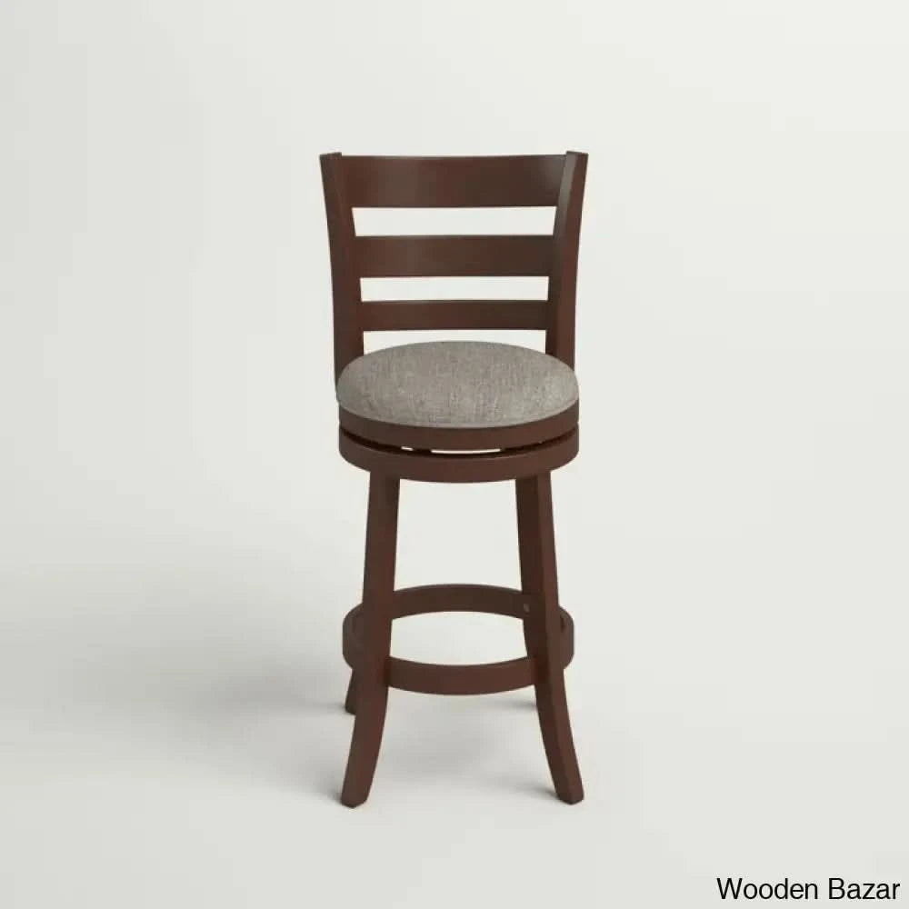 Adelynnc Swivel Upholstered Counter And Bar Stool