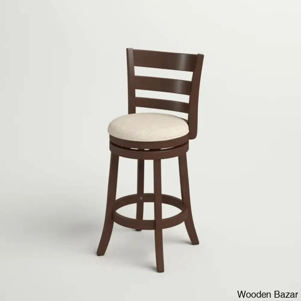 Adelynnc Swivel Upholstered Counter And Bar Stool