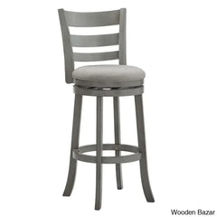 Adelynnc Swivel Upholstered Counter And Bar Stool