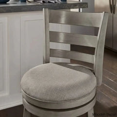 Adelynnc Swivel Upholstered Counter And Bar Stool