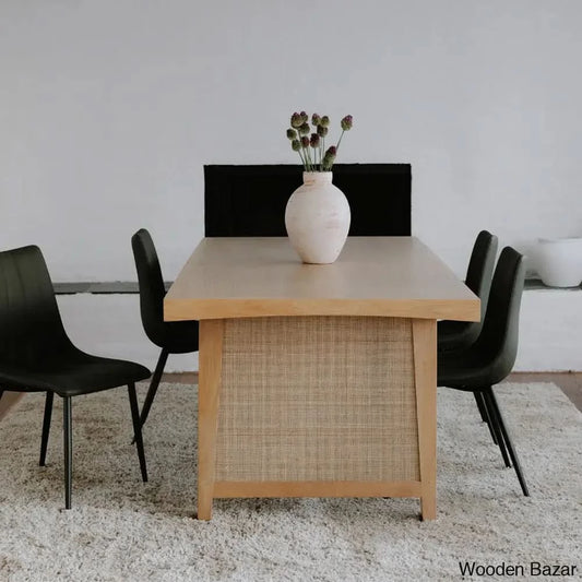Adley Modern Dining Table With Crafted Elegance For Timeless