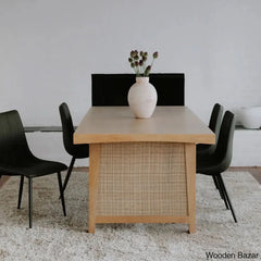 Adley Modern Dining Table With Crafted Elegance For Timeless