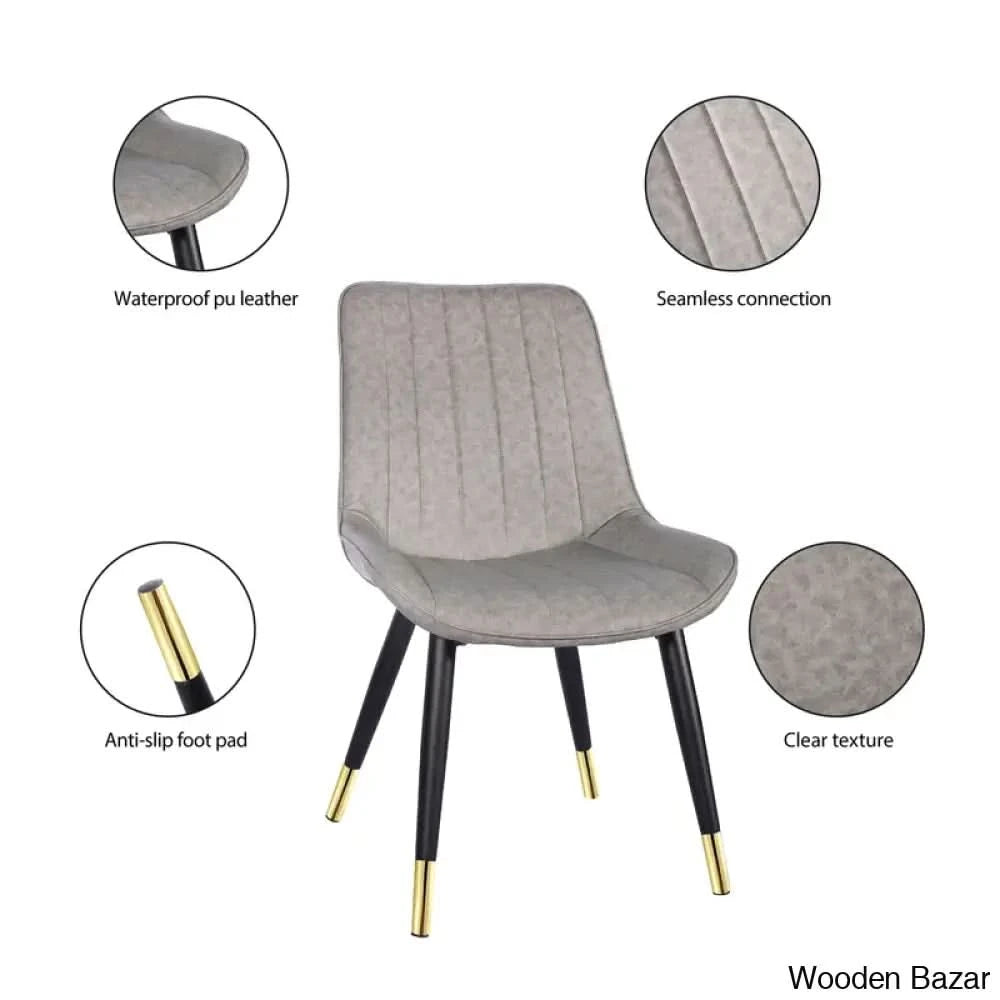 Adline Modern 4 Seater Dining Table Set - Wooden Bazar