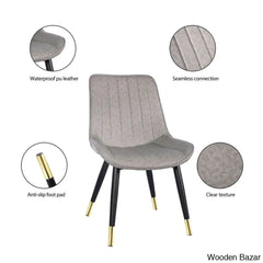 Adline Modern 4 Seater Dining Table Set - Wooden Bazar