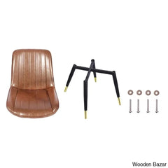 Adline Modern 4 Seater Dining Table Set - Wooden Bazar