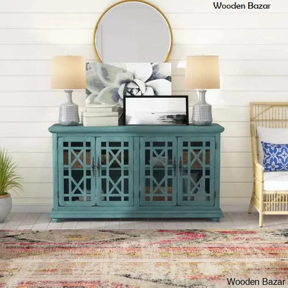 Wood Console Accent Table - Console Table