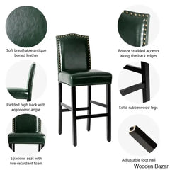 Aichelew 28.75’’ Bar Stool (Set Of 2)