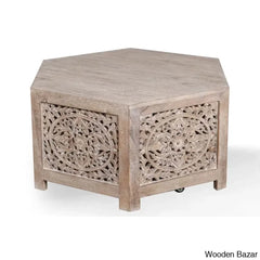 Aikens Solid Wood Coffee And Center Table