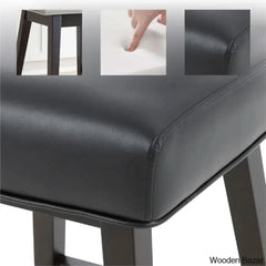 Alanyso Swivel Counter & Bar Stool (Set Of 2) - Wooden Bazar