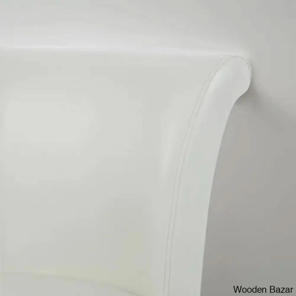 Alanyso Swivel Counter & Bar Stool (Set Of 2) - Wooden Bazar