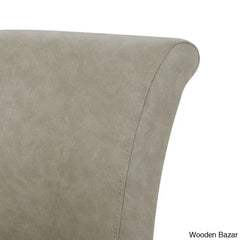 Alanyso Swivel Counter & Bar Stool (Set Of 2) - Wooden Bazar