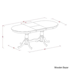 dining set - Wooden Bazar