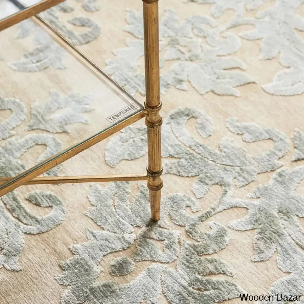 Allenhursto Glass Top Coffee And Center Table