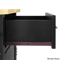 Allura Kitchen Island Trolley Cart Cabinet Kitchen Island With Storage