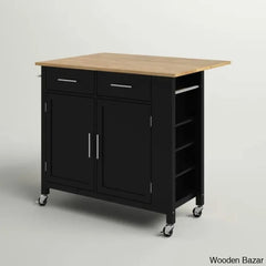 Allura Kitchen Island Trolley Cart Cabinet Kitchen Island With Storage