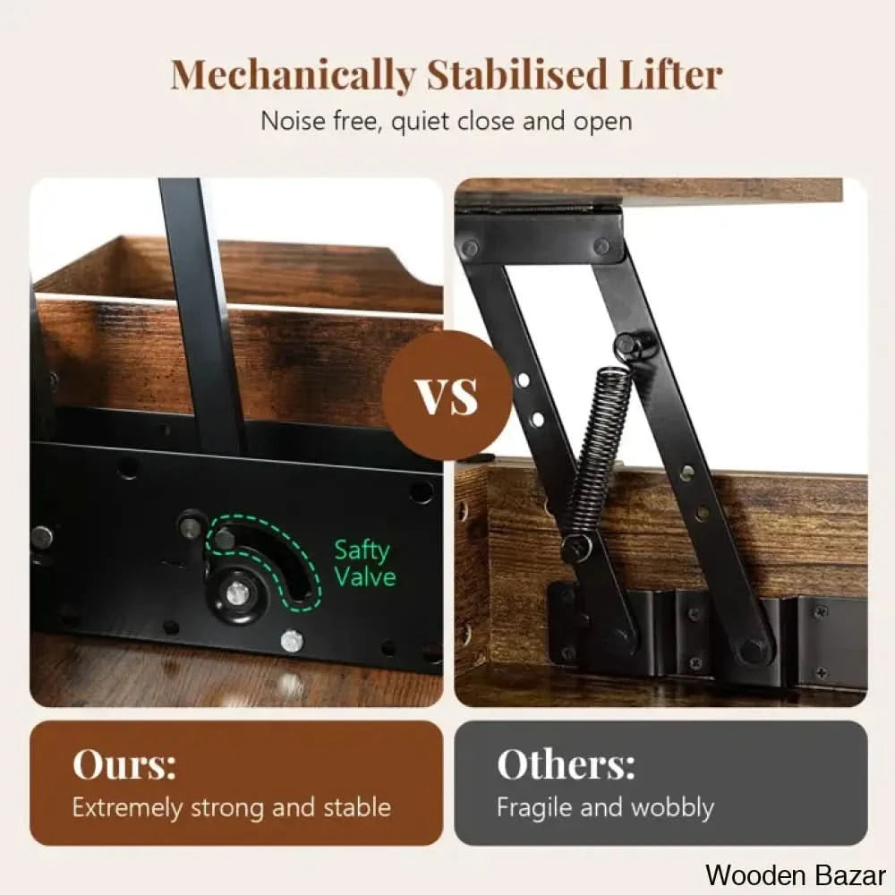 Allyssiac Lift Top Coffee And Center Table