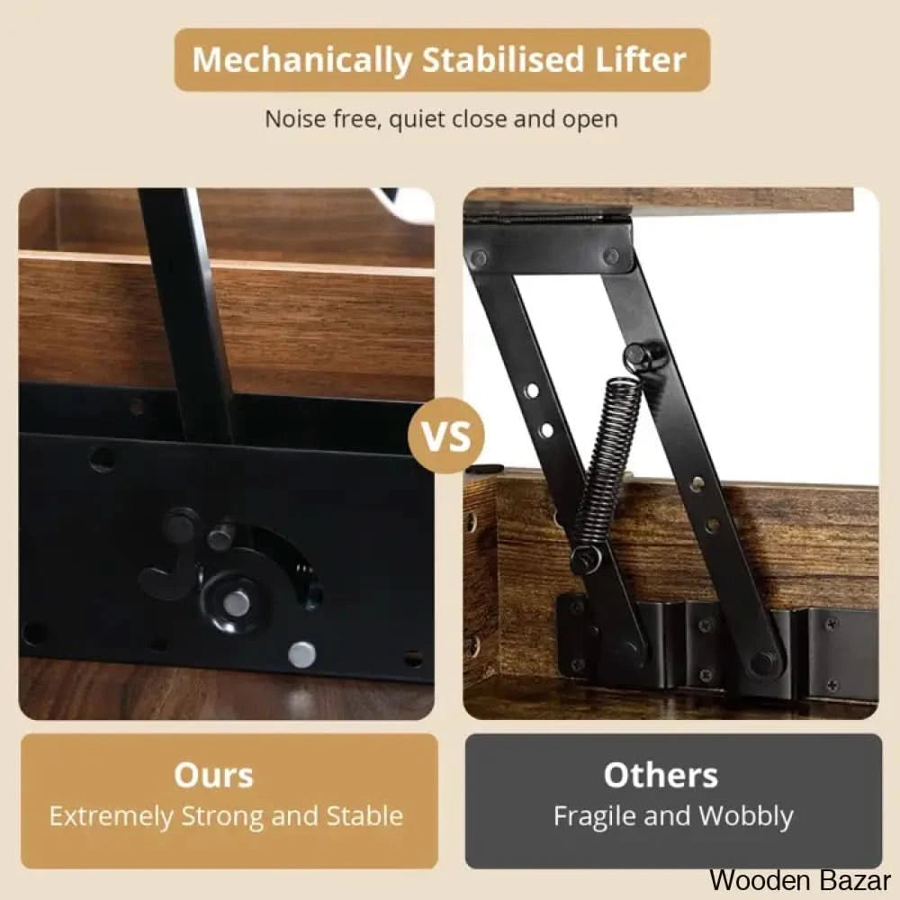 Allyssiac Lift Top Coffee And Center Table