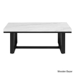 Almeniya Marble Top Coffee And Center Table