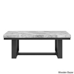 Almeniya Marble Top Coffee And Center Table