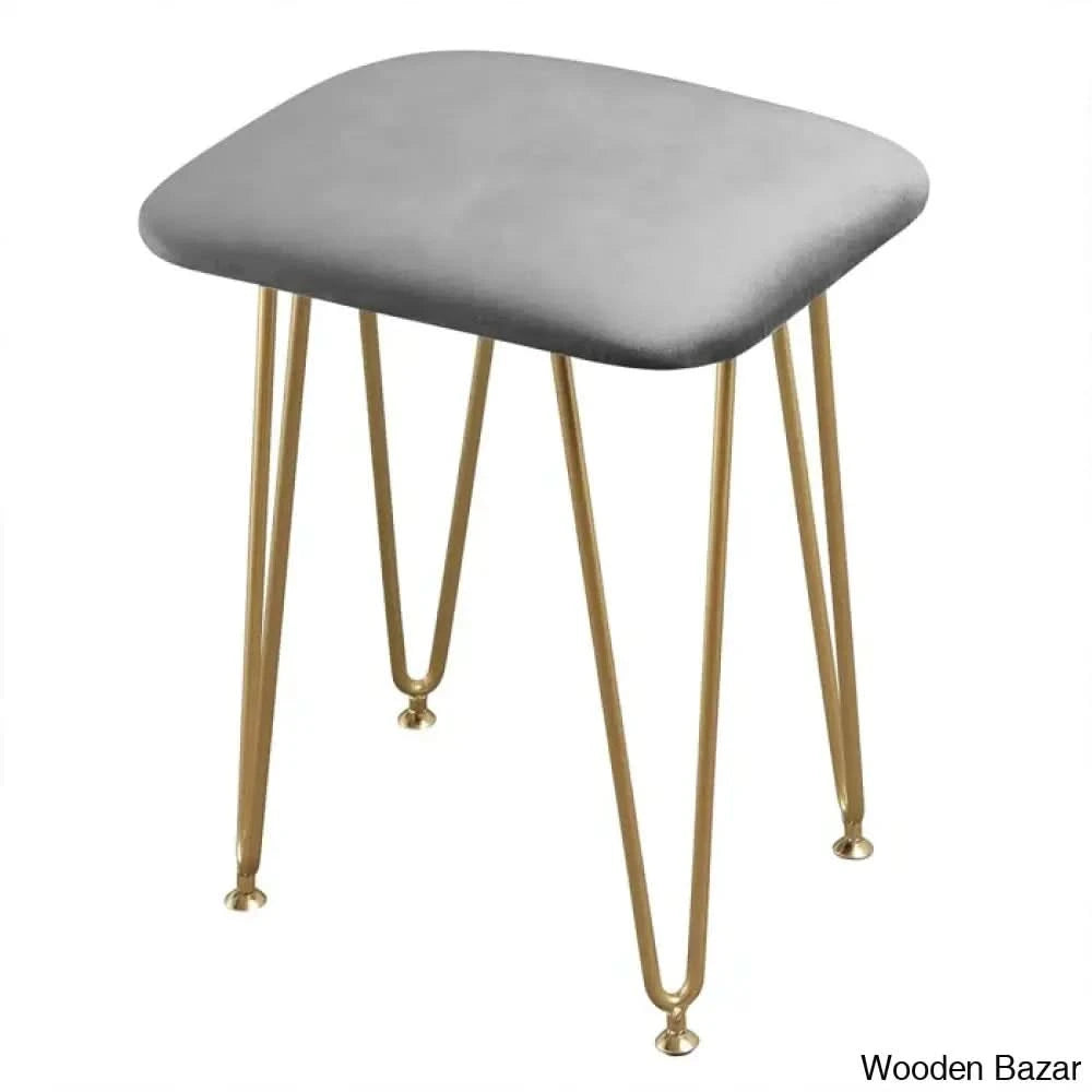 Alongi Dressing Table With Mirror - Wooden Bazar