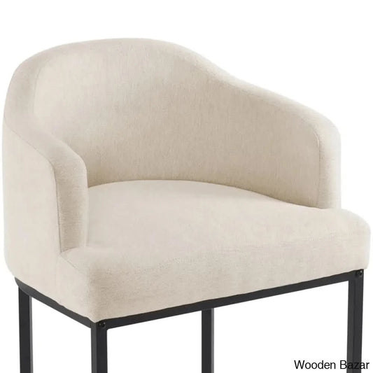Alyces Swivel 27’’ Counter And Bar Stool With Metal Frame