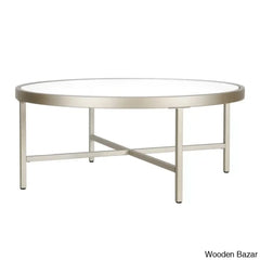Amanyie Glass Top Coffee And Center Table