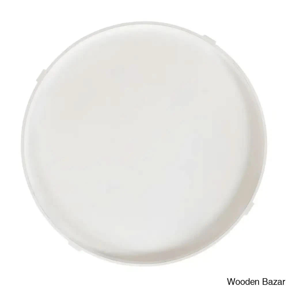 Ameleay Tiered Round Living Room Coffee And Center Table