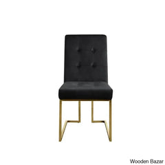 Anniey Royal 4 Seater Glass Top Pedestal Dining Set