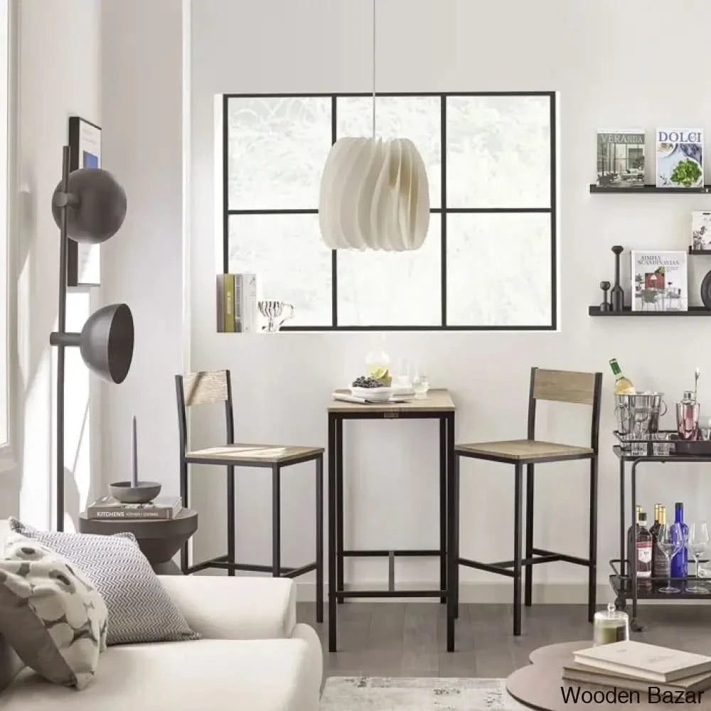 Antigon Modern 2 Seater Dining Table Set For Homes