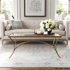 Anyas Glass Top Coffee And Center Table