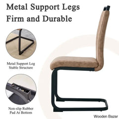 Archibald Luxury 4 Seater Glass Top Dining Set