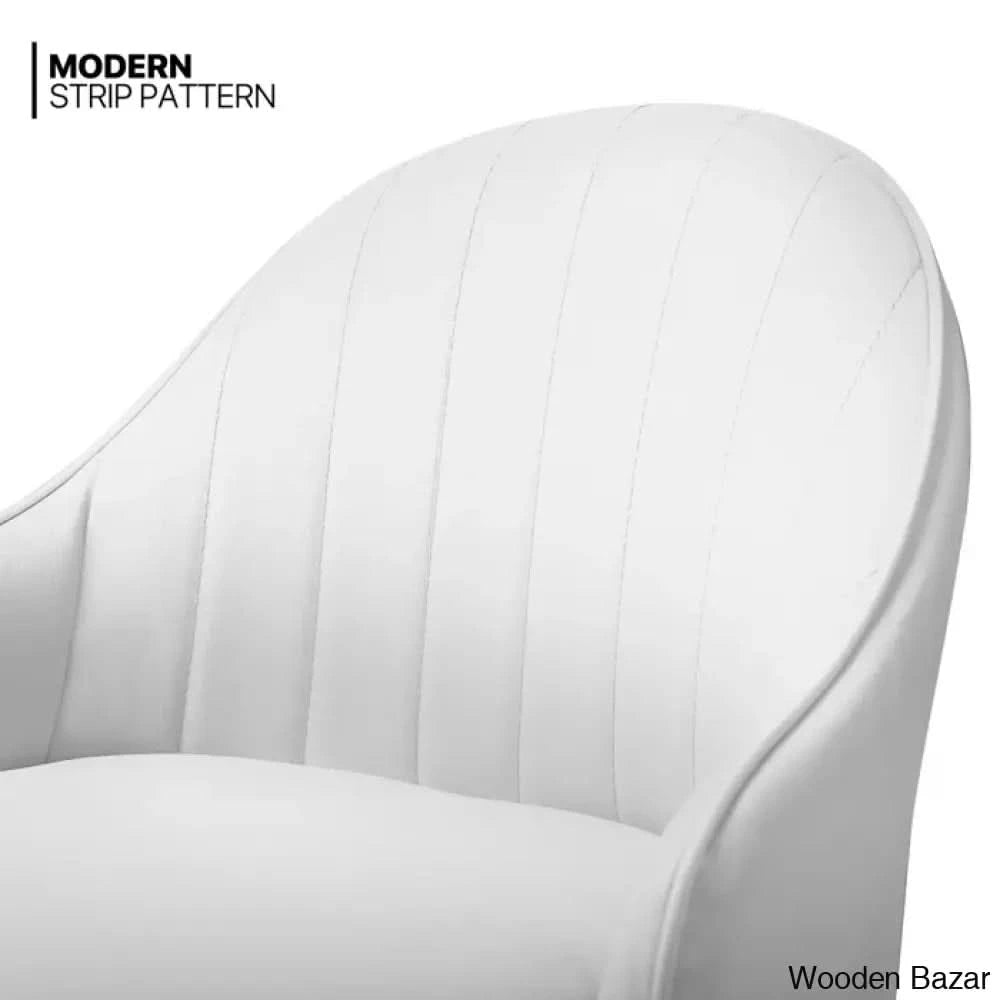 Arrianas Swivel Modern Kitchen Counter And Bar Stools Faux Leather Pub Chairs (Set Of 2)