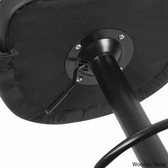 Arrianas Swivel Modern Kitchen Counter And Bar Stools Faux Leather Pub Chairs (Set Of 2)