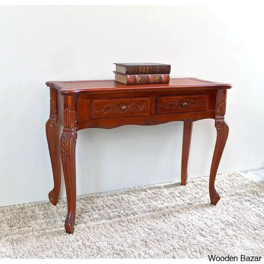 Wood End Table - Console Table