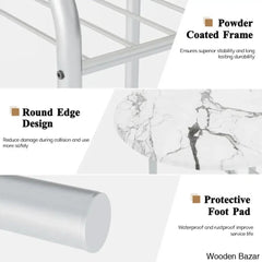 Atwell 2 Seater Dining Table Set - Wooden Bazar