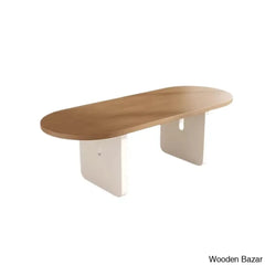 Audie 4 Seater Solid Wood Double Pedestal Dining Set