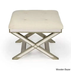 Averitt Stylish 1 Seater Bench For Modern Living - Wooden Bazar