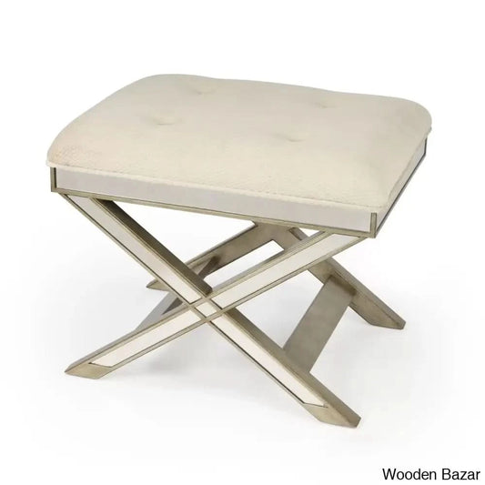 Averitt Stylish 1 Seater Bench For Modern Living - Wooden Bazar