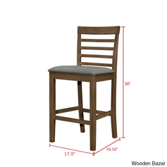 Axes New 4 Seater Wooden Dining Table Set- Bazar