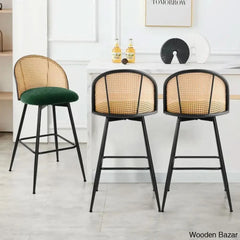 Ayidenc Swivel Boucle Upholstered Counter & Bar Stool (Set Of 3)